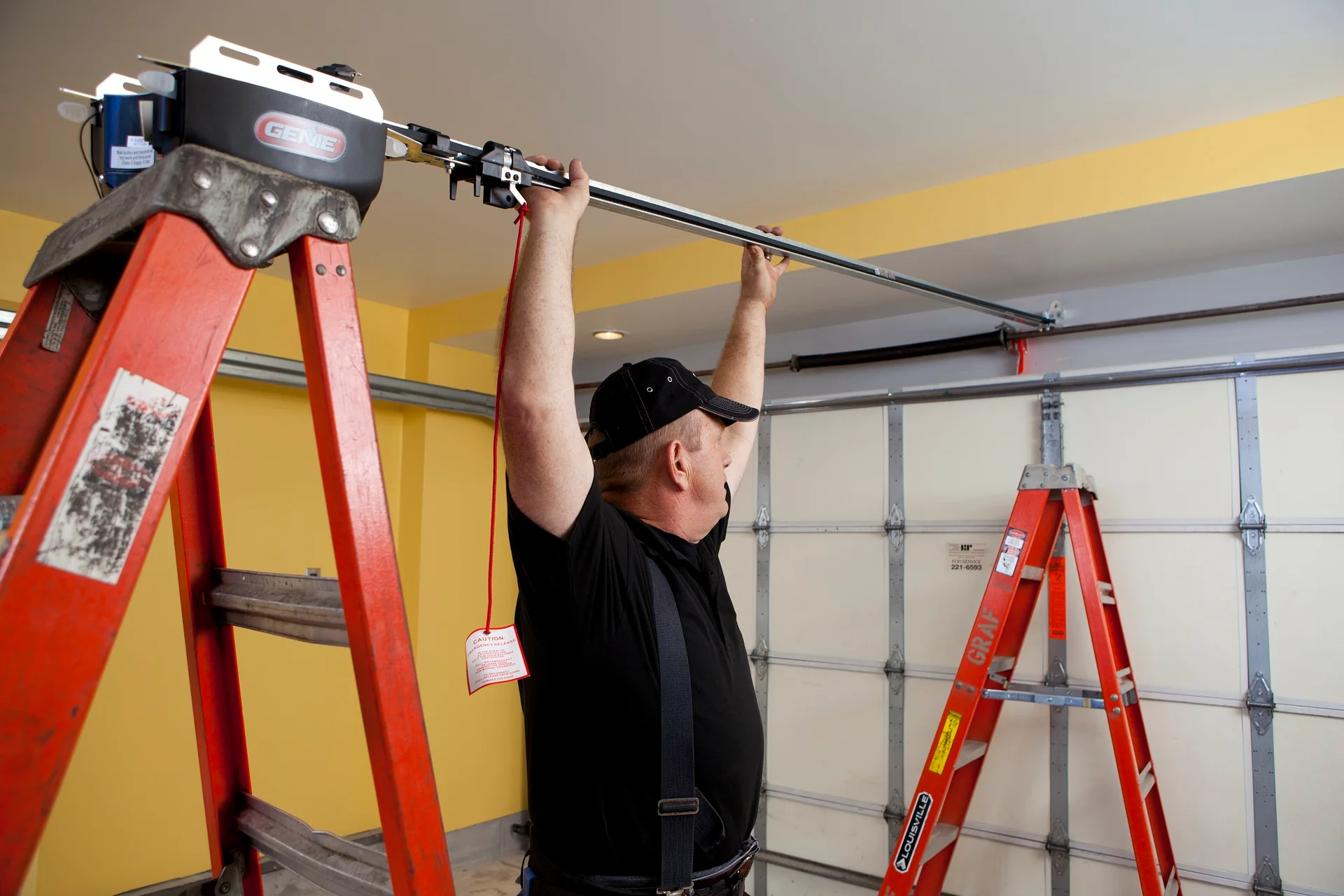 Hurricane rated impact garage door installed in Miami-Dade